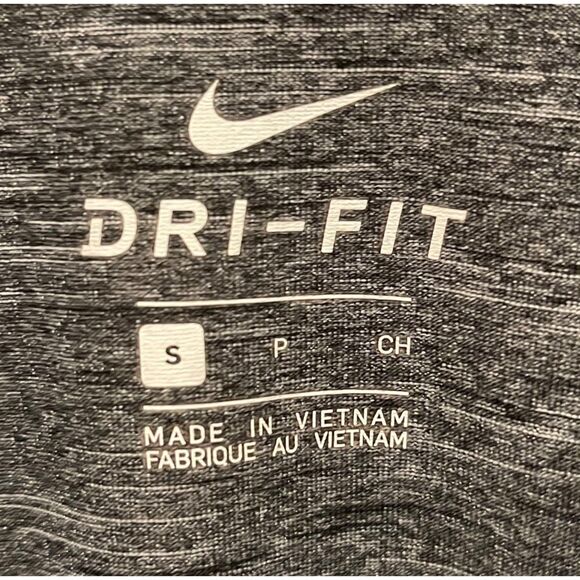 NIKE Dri-FIT UPF 40+ T-shirt Men's Gray Short Sleeves - Picture 2 of 4